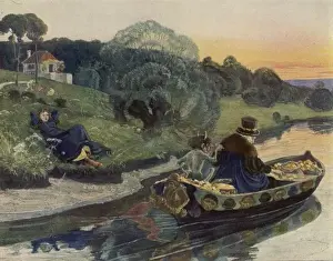 Miser Prints: Miser in a Boat