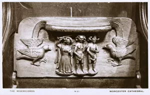 Iconography Gallery: Misericords - Worcester Cathedral, Worcester, Worcestershire