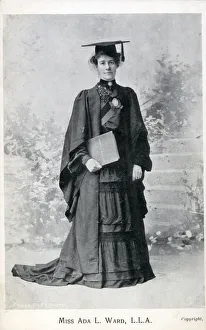 Academic Gallery: Miss Ada L. Ward, L. L. A