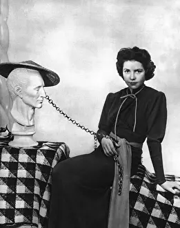 Miss Anne Sutherland as a debutante by Madame Yevonde
