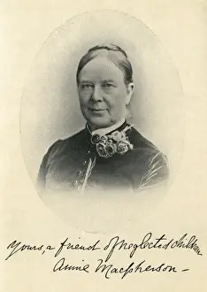 Macpherson Prints: Miss Annie Macpherson