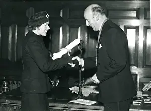 Resigned Prints: Miss B. Voyce, a long-standing member of RAeS staff who ?