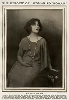 Images Dated 4th January 2012: Miss Betty Compson - American Actress