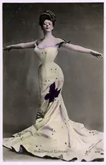 Clifford Prints: Miss Camille Clifford - Belgian-born stage actress