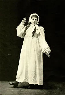Favourites Prints: Miss Corke in a character sketch