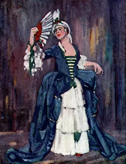 Miss Edith Evans as Mrs Millimant