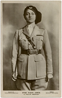Expeditionary Gallery: Miss Elsie Janis in Hullo America - Sweetheart of the AEF