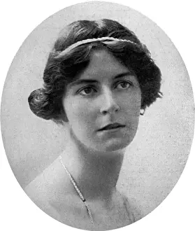 Burke Prints: Miss Elsie Mathews, now the new Lady Burke, 1915