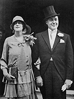 Dolores Collection: Miss Elvira D. Mullens and Mr J. S. Barney