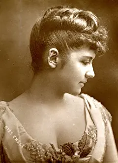 Woodburytype Prints: Miss Engle, Victorian actress