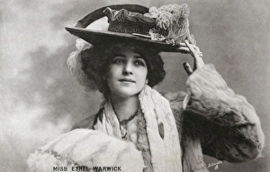 Miss Ethel Warwick - British Stage Actress Miss Ethel Warwick - British Stage Actress