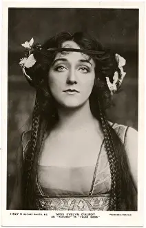 Plaited Prints: Miss Evelyn D Alroy as Yaouma in False Gods