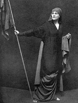 Serve Prints: Miss Farnar-Bringhurst as Martryred Belgium