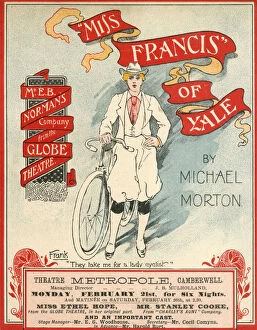 Miss Francis of Yale, a three-act farce by Michael Morton, at the Theatre Metropole
