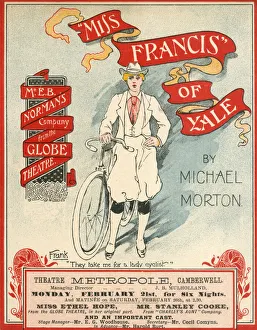 Ambiguous Gallery: Miss Francis of Yale, a three-act farce by Michael Morton, at the Theatre Metropole