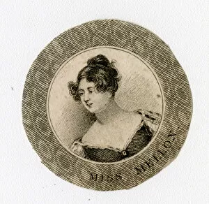 Albans Collection: Miss Harriet Mellon, actress
