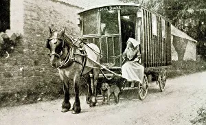 Caravanning Prints: Miss Hs Manfield's Van, Lorna Doone