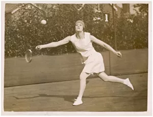 Ealing Collection: Miss J Evans / Tennis
