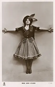 Oct15 Prints: Miss Jean Aylwin - Scottish actress and singer