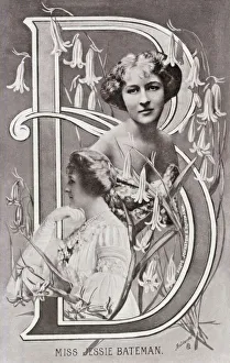 Images Dated 26th February 2019: Miss Jessie Bateman - English stage actress