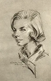 Miss Katharine Worsley (Duchess of Kent) by Stephen Ward