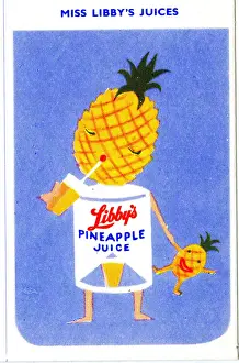 Pineapple Prints: Miss Libbys Juices - Pineapple