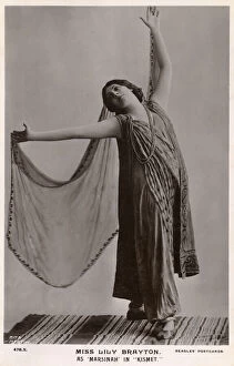 Necklaces Collection: Miss Lily Brayton in the role of Marsinah in Kismet