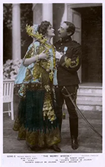 Lily Gallery: Miss Lily Elsie and Mr Robert Evett in The Merry Widow