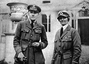 Wraf Prints: Miss Mairi Chisholm and Captain W. T. Hall