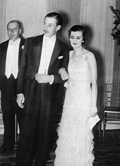 Images Dated 5th November 2015: Miss Margaret Whigham and Mr Pemberton
