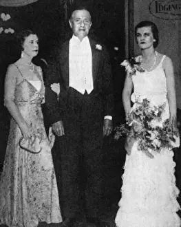 Parents Prints: Miss Margaret Whigham and her parents