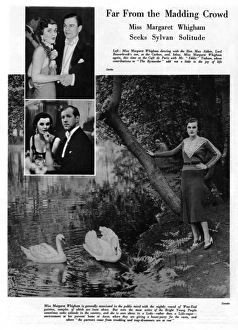 Miss Margaret Whigham seeks sylvan solitude Miss Margaret Whigham seeks sylvan solitude