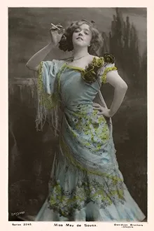 Rosy Collection: Miss May de Sousa - EAmerican singer and actress