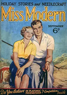 Purvis Prints: Miss Modern magazine September 1934 by Fred Purvis
