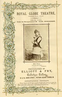 Miss Poole, Royal Globe Theatre, London