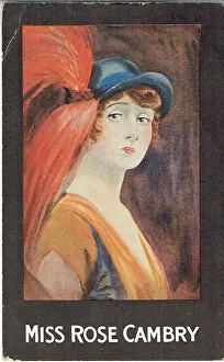 Comedienne Prints: Miss Rose Cambry, comedienne and singer
