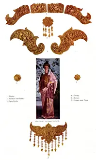 Miss Stepney in Malay Costume