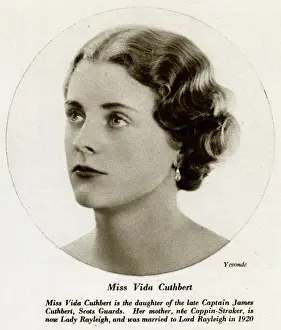 Miss Vida Cuthbert by Madame Yevonde