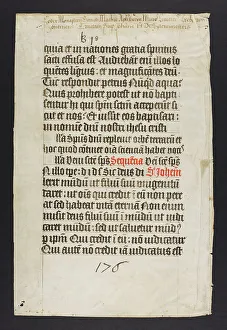 Missal (Fragment)