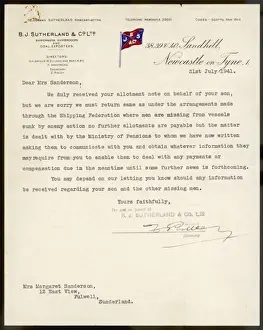 Drowned Prints: Missing Seamen 1941