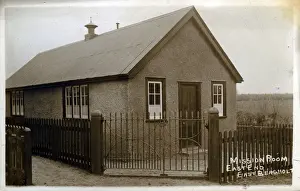 Wentworth Postcard Collection Prints: Mission Room, East End, East Bergholt, Babergh, Suffolk, England. Date: 1910s