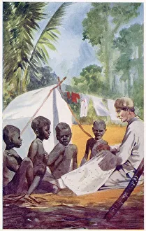 Queensland Prints: MISSION SCHOOL, MITCHELL