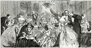 Under and Over the mistletoe 1863