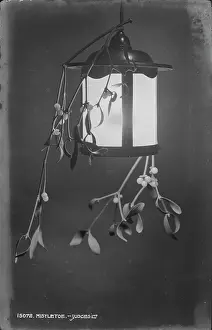 Cozy Prints: Mistletoe Lantern