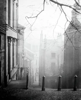 Lancaster Prints: A misty morning in Lancaster, early 1900s