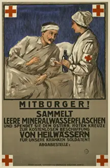 Mitburger! Sammelt leere Mineralwasserflaschen