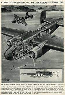Addition Gallery: Mitchell bomber gun by G. H. Davis