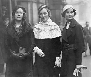 Aristocratic Collection: Three Mitford Sisters: Unity, Diana and Nancy