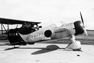 Flown Prints: Mitsubishi A5M2 Claude -this carrier-going Japanese N