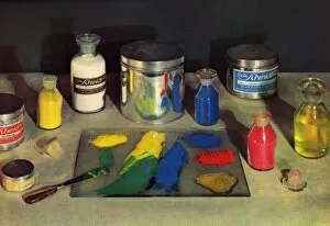Mixing Gallery: Mixing printing inks